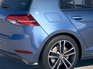 Volkswagen Golf GTD 2017 3D Model
