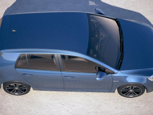 Volkswagen Golf GTD 2017 3D Model