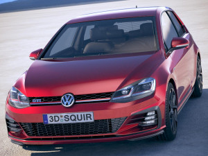 Volkswagen Golf GTI 2017 3D 모델