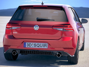 Volkswagen Golf GTI 2017 3D 모델