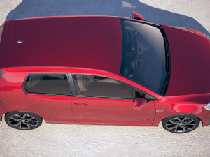Volkswagen Golf GTI 2017 3D 모델