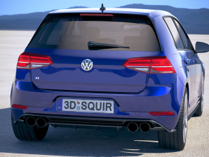 Volkswagen Golf R 2018 Model 3D