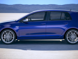 Volkswagen Golf R 2018 Model 3D