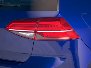 Volkswagen Golf R 2018 3D Model