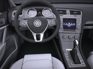 Volkswagen Golf VII GTI 2014 vray 3D Model