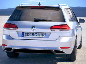 Volkswagen Golf Variant 2017 3D Model