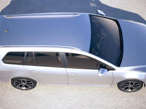 Volkswagen Golf Variant 2017 3D Model