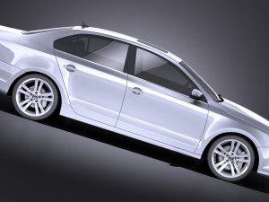 Volkswagen Jetta 2015 vray Modèle 3D