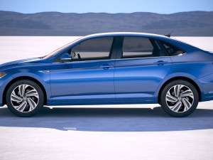 Volkswagen Jetta 2019 3D Модель