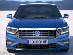 Volkswagen Jetta 2019 3D Модель