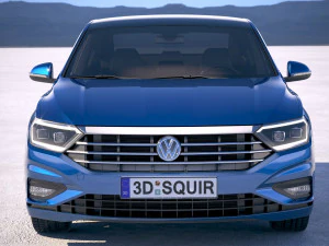 Volkswagen Jetta 2019 3D Model