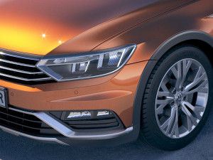 Volkswagen Passat Alltrack 2018 3D 모델