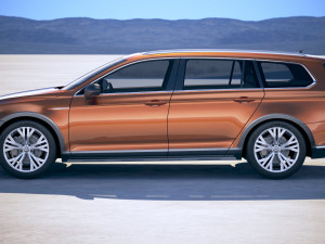 Volkswagen Passat Alltrack 2018 3D 모델