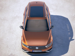 Volkswagen Passat Alltrack 2018 3D 모델