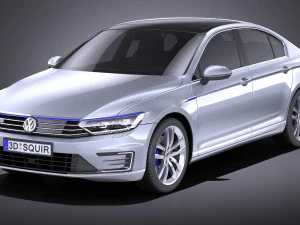 大众帕萨特 B8 2015 vray 3D 模型