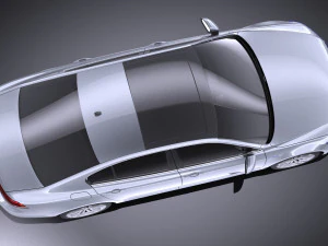 Volkswagen Passat B8 2015 vray 3D Model