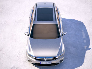 Volkswagen Passat Variant GTE 2018 3D मॉडल