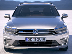 Volkswagen Passat Variant GTE 2018 3D मॉडल