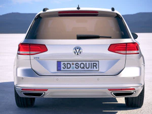 Volkswagen Passat Variant GTE 2018 3D Model