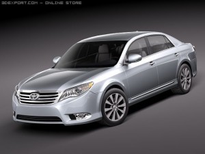 Toyota Avalon 2011 3D मॉडल