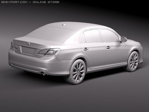 Toyota Avalon 2011 Modelo 3D
