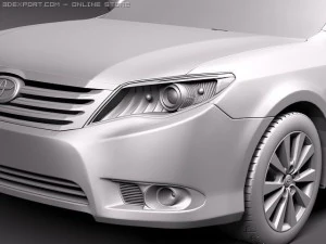 Toyota Avalon 2011 3D Model