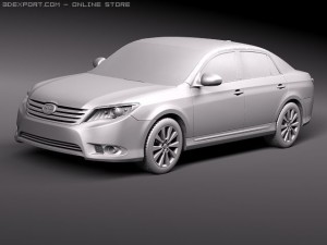 Toyota Avalon 2011 Modelo 3D