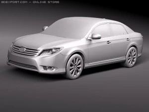 Toyota Avalon 2011 3D Model