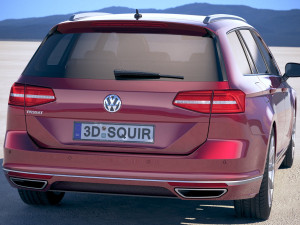 Volkswagen Passat Variant R-line 2018 Model 3D