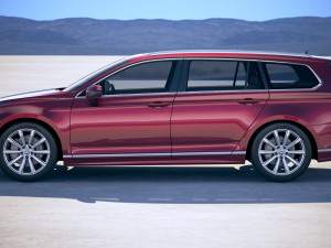 Volkswagen Passat Variant R-line 2018 Model 3D