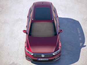 Volkswagen Passat Variant R-line 2018 Model 3D