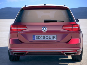 Volkswagen Passat Variant R-line 2018 Model 3D