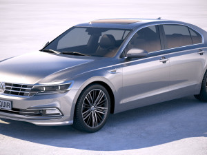 Volkswagen Phideon 2018 Modello 3D
