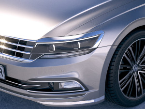 Volkswagen Phideon 2018 3Dモデル