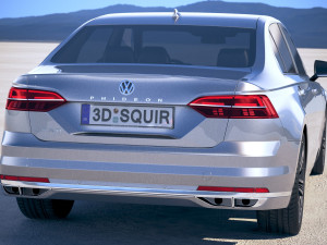 Volkswagen Phideon 2018 3Dモデル