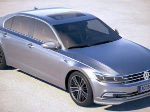 Volkswagen Phideon 2018 3Dモデル