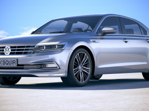 Volkswagen Phideon 2018 3Dモデル