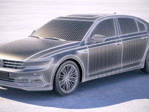 Volkswagen Phideon 2018 3Dモデル