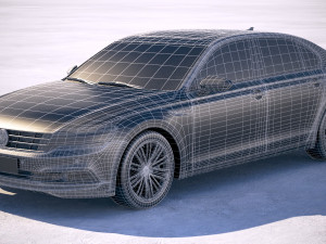 Volkswagen Phideon 2018 3Dモデル