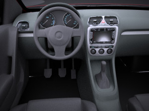 Volkswagen Polo 5-door 2015 vray 3Dモデル
