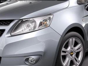 Chevrolet Sail 2011 3D Model