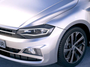 Volkswagen Polo 5-door 2018 3D Model