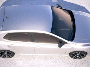 Volkswagen Polo 5-door 2018 3Dモデル