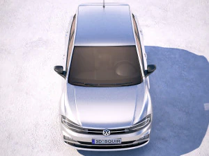 Volkswagen Polo 5-door 2018 3D Model