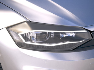 Volkswagen Polo 5-door 2018 3Dモデル