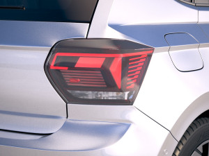 Volkswagen Polo 5-door 2018 3Dモデル