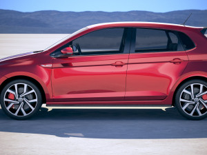 Volkswagen Polo GTI 2018 3D Model