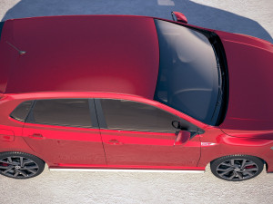 Volkswagen Polo GTI 2018 3D Model