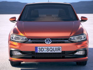 Volkswagen Polo R-line 2018 3D Model