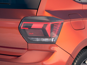 Volkswagen Polo R-line 2018 3D Model